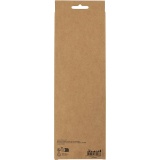 Chenilledraht, L 30 cm, Dicke 6 mm, Orange, 50 Stk/ 1 Pck