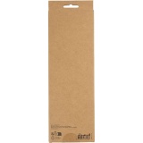 Chenilledraht, L 30 cm, Dicke 6 mm, Dunkelrot, 50 Stk/ 1 Pck