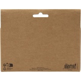 Metalldose, Rund und quadratisch, H 3-4,5 cm, D 6,5+7,5 cm, Größe 7x7+8,5x8,5 cm, Grau Metall, 4 Stk/ 1 Pck