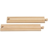 VIGA Bahngleise, Gerade, L 21,5 cm, 2 Stk/ 1 Pck