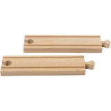 VIGA Bahngleise, Gerade, L 14,5 cm, 4 Stk/ 1 Pck