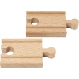 VIGA Bahngleise, Gerade, L 5,5 cm, 4 Stk/ 1 Pck