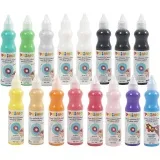 Fensterfarbe, Sortierte Farben, 16x75 ml/ 1 Pck
