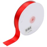 Satinband, B 25 mm, Rot, 2x50 m/ 1 Pck