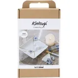 Kreativ Set Kintsugi, Schale, Blau, Gold, Weiß, 1 Pck