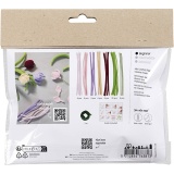 Mini Kreativ Set Blumen aus Pfeifenreiniger, Tulpen, Sortierte Farben, 1 Pck