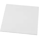Leinwandplatte, Größe 20x20 cm, Dicke 3 mm, 280 g, Weiß, 10 Stk/ 1 Pck