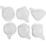Form, Früchte, H 1,8 cm, L 4,5-6 cm, 6 Stk/ 1 Pck