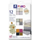 FIMO® Effect , Sortierte Farben, 12x25 g/ 1 Pck