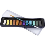 Wasserfarben-Set, Metallic-Farben, 12 Farbe/ 1 Pck