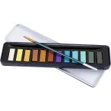 Wasserfarben-Set, Metallic-Farben, 12 Farbe/ 1 Pck