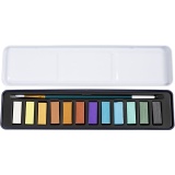 Wasserfarben-Set, Metallic-Farben, 12 Farbe/ 1 Pck