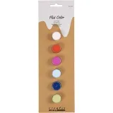 Hobbyfarbe Plus Color, Kräftige Farben, 6x5 ml/ 1 Pck