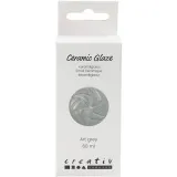 Keramikkglasur, 984-1101 °C, Deckend, Art Grey, 60 ml/ 1 Dose