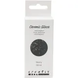 Keramikkglasur, 984-1101 °C, Deckend, Ebony, 60 ml/ 1 Dose