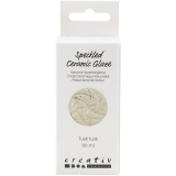 Gesprenkelte Keramikglasur , 999-1060 °C, Deckend, Tusk Tusk, 60 ml/ 1 Dose