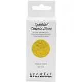 Gesprenkelte Keramikglasur , 999-1060 °C, Deckend, Yellow Haze, 60 ml/ 1 Dose