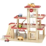 VIGA Spielzeug-Garage, Größe 58x37x45,3 cm, 1 Stk/ 1 Pck