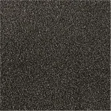 Glitzerfolie, B 35 cm, Dicke 110 my, Schwarz, 2 m/ 1 Rolle