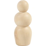 Holzfigurenkörper, Sanduhr-Form, H 7,5 cm, 5 Stk/ 1 Pck