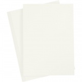 Karton, farbig, A4, Blatt 210x297 mm, 180 g, Naturweiß, 20 Bl./ 1 Pck