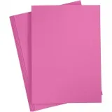Bastelkarton, A4, Blatt 210x297 mm, 180 g, Pink, 20 Bl./ 1 Pck