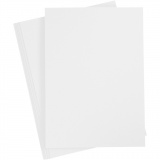 Karton, farbig, A4, Blatt 210x297 mm, 180 g, Weiß, 20 Bl./ 1 Pck