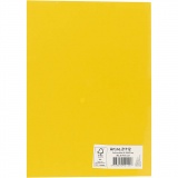Karton, farbig, A4, Blatt 210x297 mm, 180 g, Sonnengelb, 20 Bl./ 1 Pck