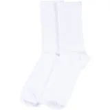 Baumwollsocken, Größe 39-42, Weiß, 10 Paar/ 1 Pck