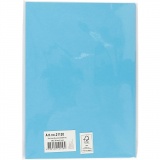 Karton, farbig, A4, Blatt 210x297 mm, 180 g, Blau, 20 Bl./ 1 Pck