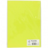 Karton, farbig, A4, Blatt 210x297 mm, 180 g, Hellgrün, 20 Bl./ 1 Pck