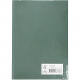 Karton, farbig, A4, Blatt 210x297 mm, 180 g, Dunkelgrün, 20 Bl./ 1 Pck
