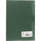 Karton, farbig, A4, Blatt 210x297 mm, 180 g, Dunkelgrün, 20 Bl./ 1 Pck