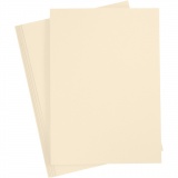 Karton, farbig, A4, Blatt 210x297 mm, 180 g, Beige, 20 Bl./ 1 Pck