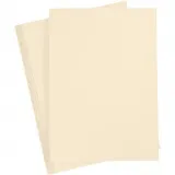 Bastelkarton, A4, Blatt 210x297 mm, 180 g, Beige, 20 Bl./ 1 Pck
