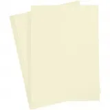 Karton, A4, Blatt 210x297 mm, 210 g, Pastellgelb, 10 Bl./ 1 Pck