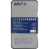 edu Zeichenstifte, B,2B,3B,4B,5B,6B,HB,F,H,2H, 12 Stk/ 1 Pck