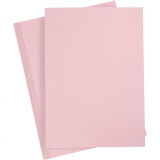 Karton, A4, Blatt 210x297 mm, 210 g, Rosa, 10 Bl./ 1 Pck