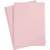 Karton, A4, Blatt 210x297 mm, 210 g, Rosa, 10 Bl./ 1 Pck