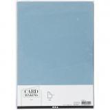 Karton, A4, Blatt 210x297 mm, 210 g, Hellblau, 10 Bl./ 1 Pck