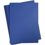 Karton, farbig, A2, Blatt 420x594 mm, 180 g, Dunkelblau, 100 Bl./ 1 Pck