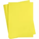 Bastelkarton, A2, Blatt 420x594 mm, 180 g, Sonnengelb, 100 Bl./ 1 Pck