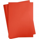 Karton, farbig, A2, Blatt 420x594 mm, 180 g, Rot, 100 Bl./ 1 Pck