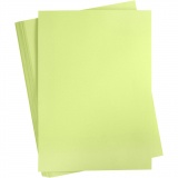 Karton, farbig, A2, Blatt 420x594 mm, 180 g, Hellgrün, 100 Bl./ 1 Pck