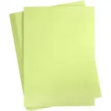 Bastelkarton, A2, Blatt 420x594 mm, 180 g, Hellgrün, 100 Bl./ 1 Pck