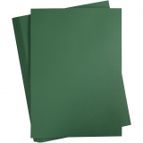 Karton, farbig, A2, Blatt 420x594 mm, 180 g, Dunkelgrün, 100 Bl./ 1 Pck