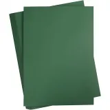 Bastelkarton, A2, Blatt 420x594 mm, 180 g, Dunkelgrün, 100 Bl./ 1 Pck
