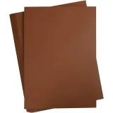 Bastelkarton, A2, Blatt 420x594 mm, 180 g, Dunkelbraun, 100 Bl./ 1 Pck