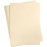 Karton, farbig, A2, Blatt 420x594 mm, 180 g, Beige, 100 Bl./ 1 Pck