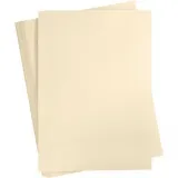 Bastelkarton, A2, Blatt 420x594 mm, 180 g, Beige, 100 Bl./ 1 Pck